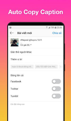 Video downloader for Instagram 2020 - Repost IG Screenshot 3