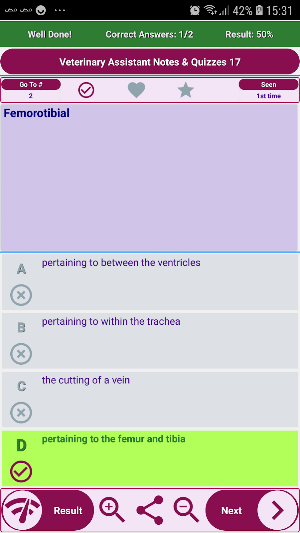 veterinary assistant Exam Review concepts and quiz Screenshot 2