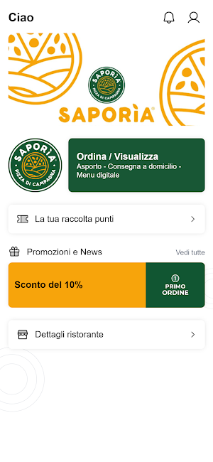 Pizzeria Saporia Screenshot 0