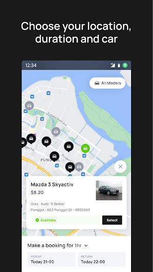 Car Lite - Carsharing Screenshot 1