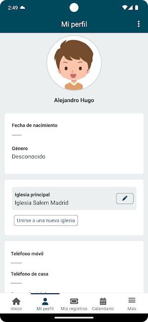 Iglesia Salem España Screenshot 3