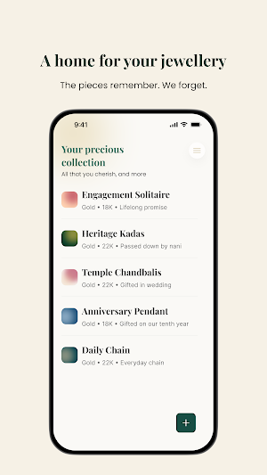 Cherish: Jewellery & Memories Screenshot 0