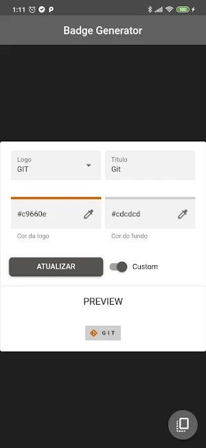 Badge Generator Screenshot 1