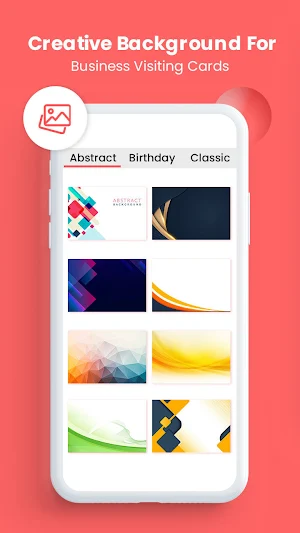 Universal Business card maker Screenshot 3