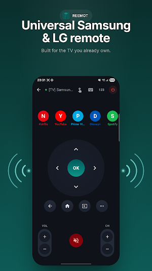 Reemot: Samsung & LG Remote Screenshot 0