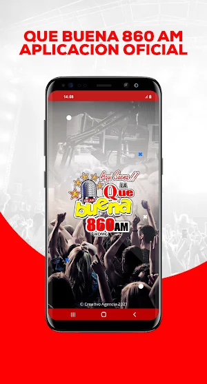 La Que Buena 860 AM Screenshot 0