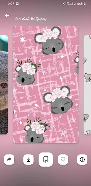 Cute Koala - HD Wallpaper Screenshot 2