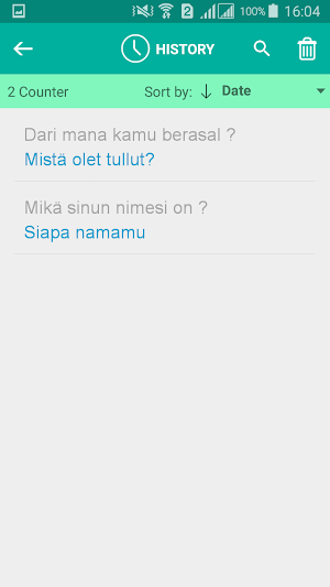 Finnish Indonesian Translator Screenshot 3