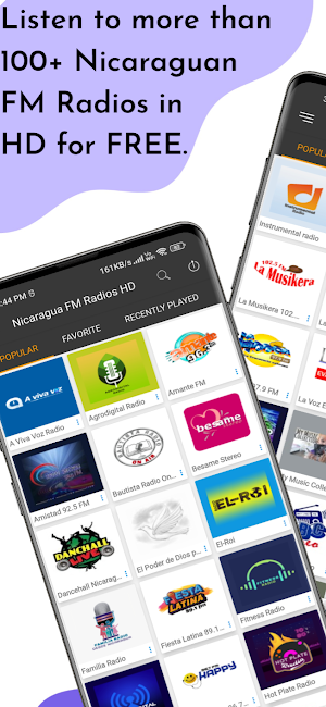 Nicaragua FM Radios HD Screenshot 0
