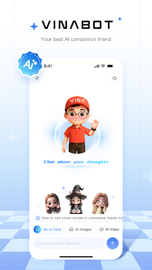 Vinabot - Warm AI Companion Screenshot 0