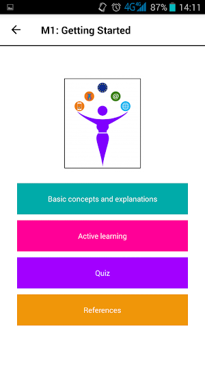 Dreamy m-learning Screenshot 1