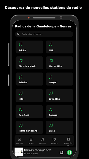 Radios de la Guadeloupe Screenshot 2