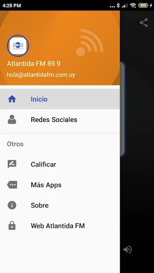 Atlantida FM 89.9 Screenshot 1