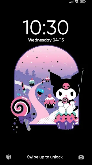 Cute Kuromi Wallpaper Melody Screenshot 1