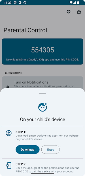 Smart Daddy - Parental Control Screenshot 2