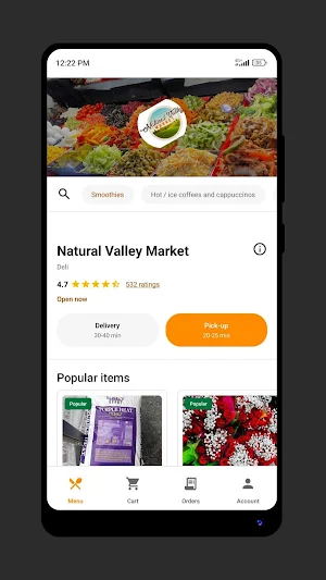 Natural Valley Market Screenshot 1