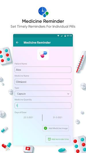 Medicine Reminder App Screenshot 3