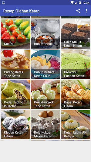 Resep Olahan Ketan Screenshot 3