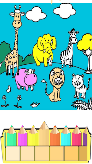 Color Kids: Coloring Games Screenshot 0