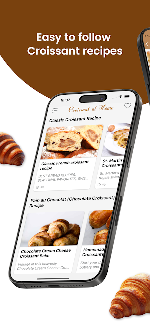 Croissant at home-Learn & Bake Screenshot 0