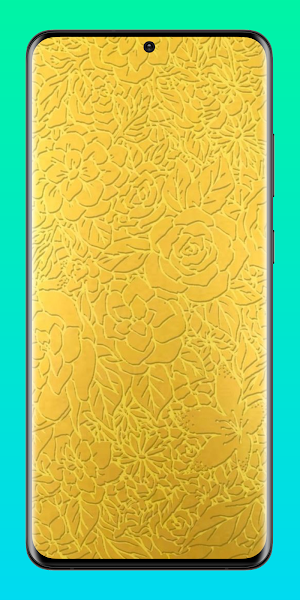 Golden Aesthetic Wallpaper 4K Screenshot 1