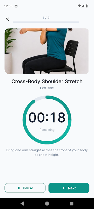 NeckReset: Neck Pain Stretches Screenshot 3
