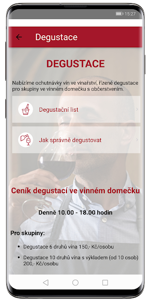 Vinařství Bettina Lobkowicz Screenshot 3