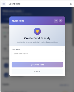 FundTrack: Donation Manager Screenshot 1