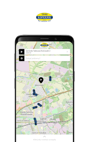 Taxi Kopernik Zabrze Screenshot 2