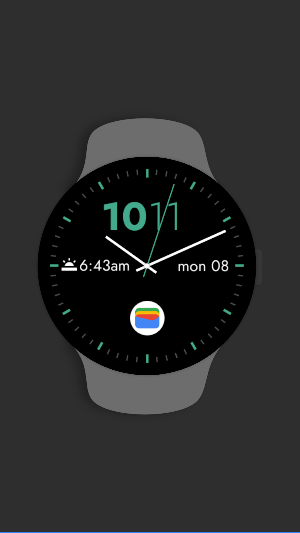 Stats Hybrid watch face Screenshot 3