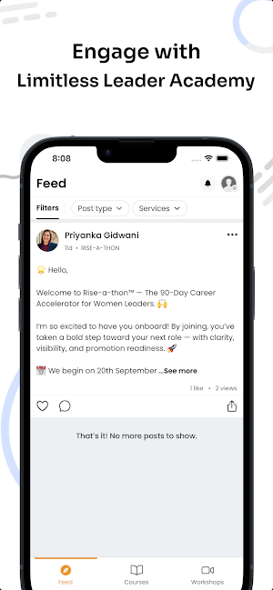 LLA Connect Screenshot 1