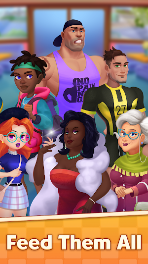 Merge Cooking : Cooking Games Screenshot 2