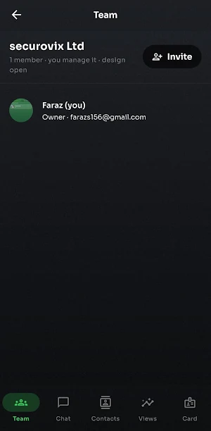 TAAAPIT: Digital Business Card Screenshot 3