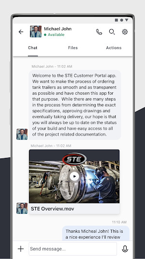 STE Portal Screenshot 2