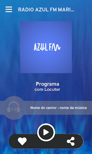 RÁDIO AZUL FM MARINGÁ Screenshot 1