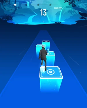 Gojo Satoru Tiles EDM Rush Hop Screenshot 2