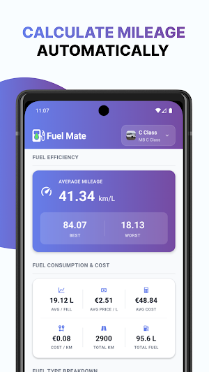 Fuel Mate Screenshot 2