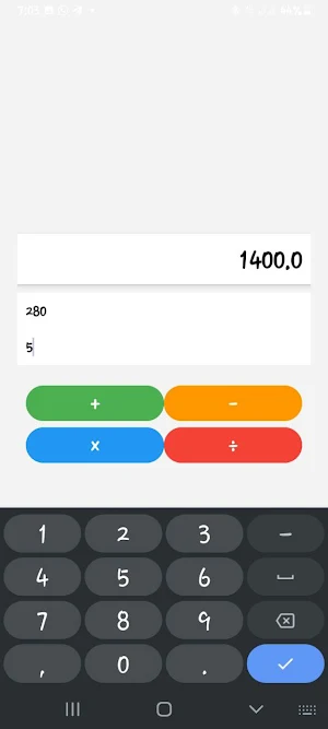 Calculator Screenshot 0