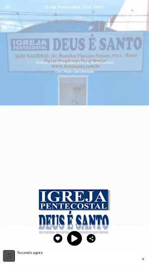 Igreja Pentecostal Deus Santo Screenshot 0