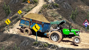 Heavy Tractor Trolley Cargo Simulator 3d Truck Screenshot 1