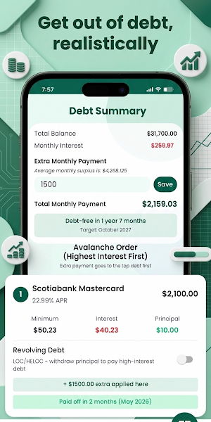 Bill Align: Bills by Paycheck Screenshot 3