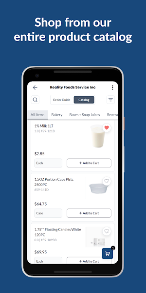 Reality Foods Screenshot 2