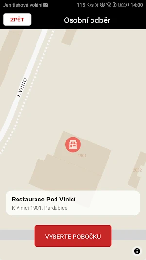 Restaurace Pod Vinicí Screenshot 1