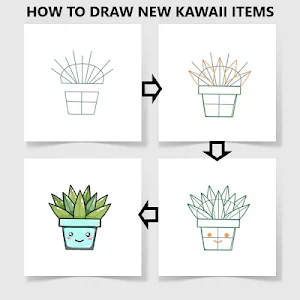 How To Draw New Kawaii Items Screenshot 1