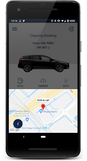 MooveSharing - Car Sharing Screenshot 1