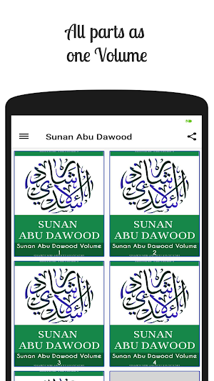 Sunan Abu Dawood English Complete 5 Volume Hadith Screenshot 1