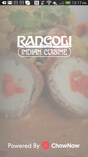 Rangoli Indian Cuisine Screenshot 0