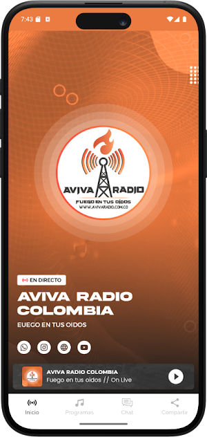 Aviva Radio Colombia Screenshot 1