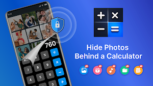 Calculator Lock App-Hide Photo Screenshot 1