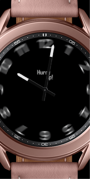 Hurry up! Watch Face Screenshot 3